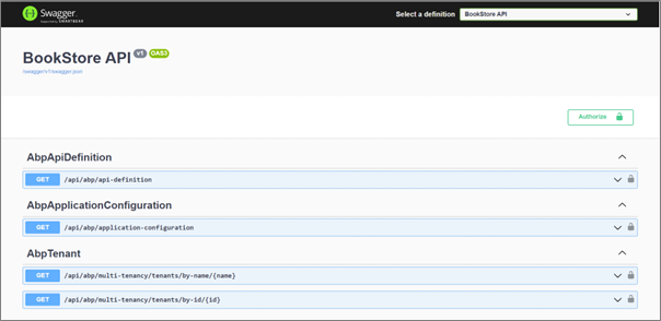 Book Store API In Swagger