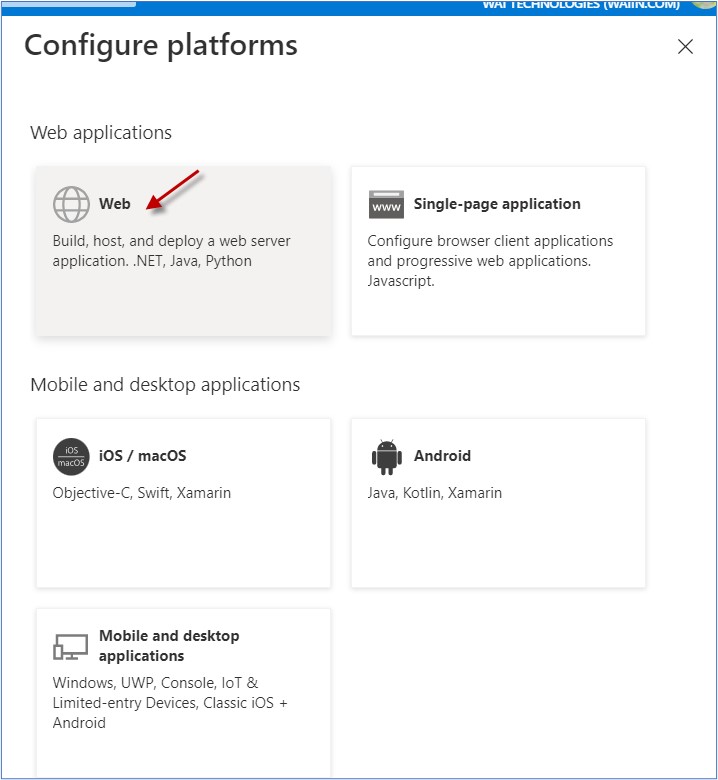 Congigure Platform