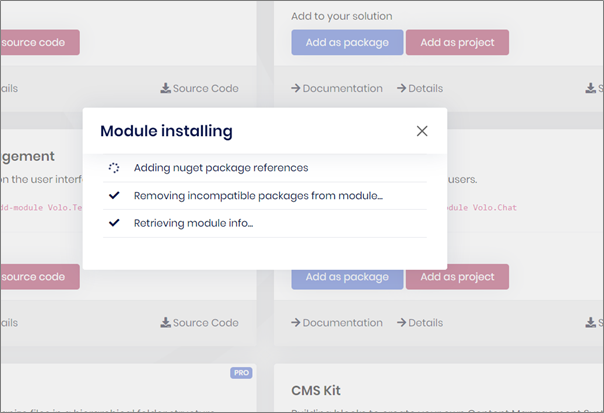 Module Installing