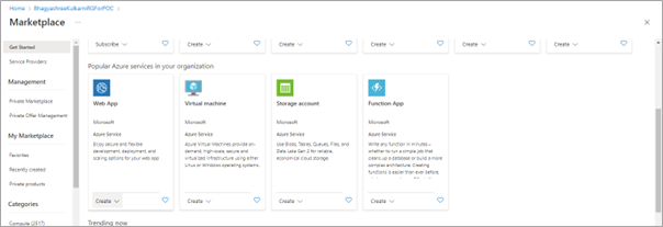 Multiple Azure Services