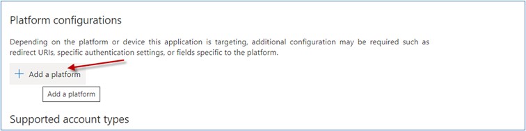 Platform Configurations