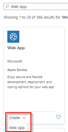 Web App Service
